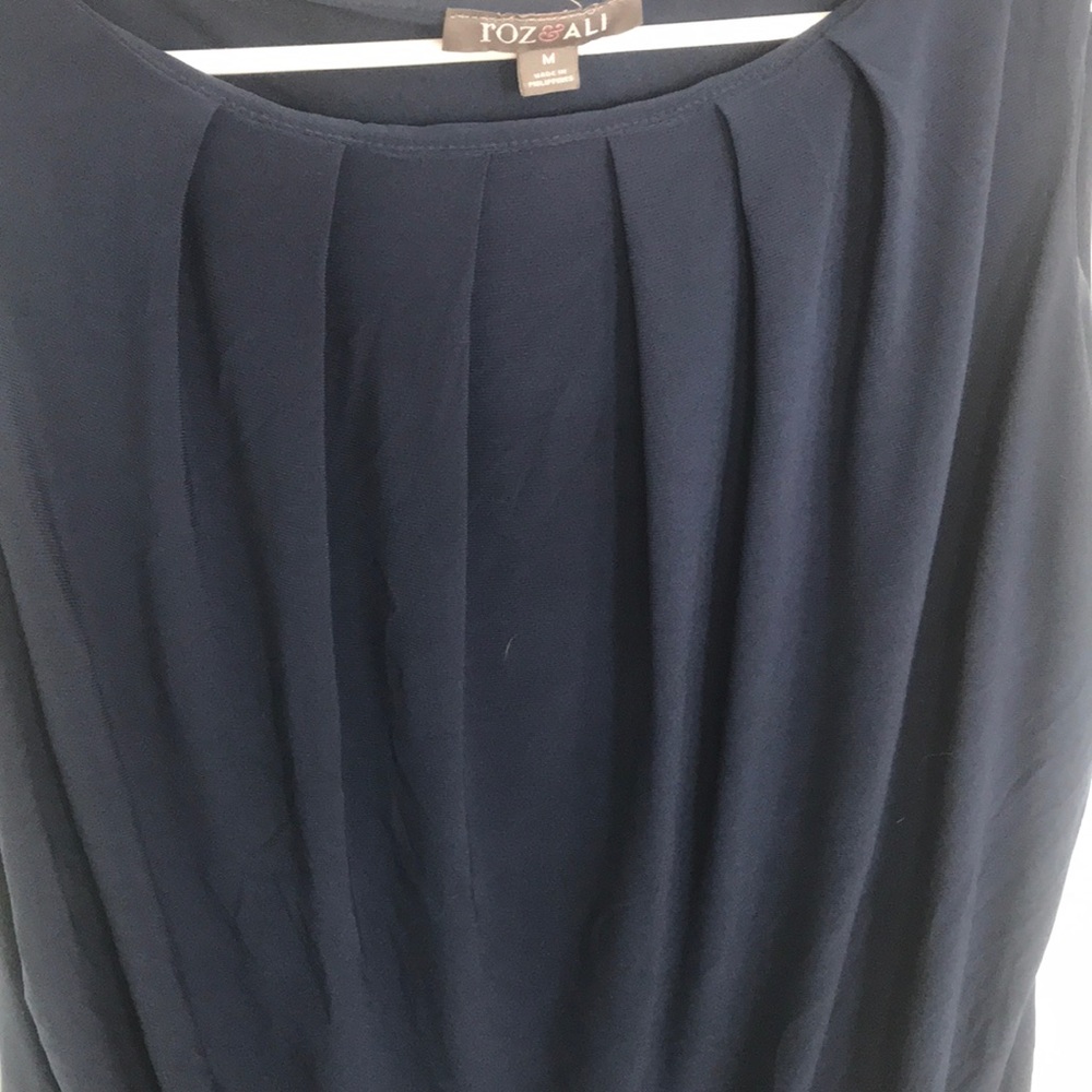 Navy blouse - Picture 2 of 3